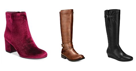 low heel macy's women's boots sale